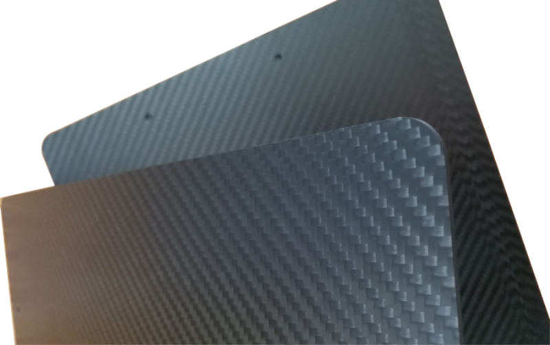 Round Edge OEM Carbon Fiber Sheet