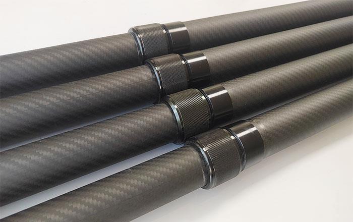 3k Glossy Telescopic Carbon Fiber Pole